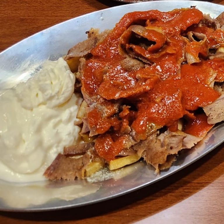 Delicious Iskender Kebab