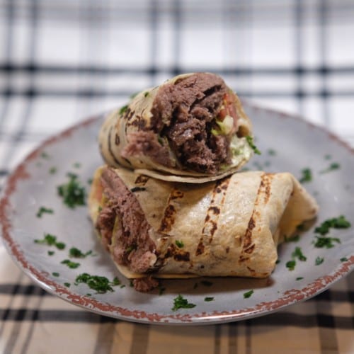 Gyro Wrap (Serves 30)  With Hummus.